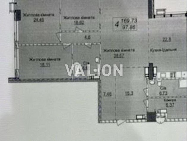 Продажа 4-к квартиры ЖК Новопечерские Липки ул. Андрея Верхогляда 3