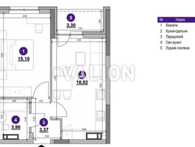Продажа 1-комн. квартиры 44 кв.м., ЖК Ok’land, Севастопольская площадь, Соломенский район