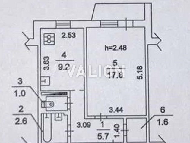 Продам однокомнатную квартиру по ул. Будищанская, 6а Троещина