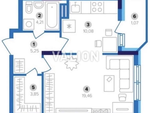 Продаж 1-квартири Берестейський (Перемоги) просп.71а