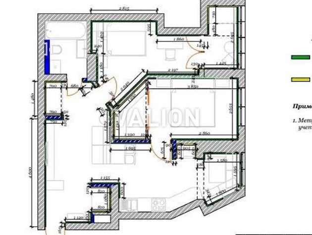 Продаж двокімнатної квартири вул. Ризька, 73г ЖК Сірецький Бояр