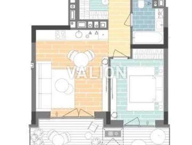 Продається 1 кімнатна квартира 50 м² Гарета Джонса 12 секція А0606 в інноваційному комплексі Києва – UNIT Home