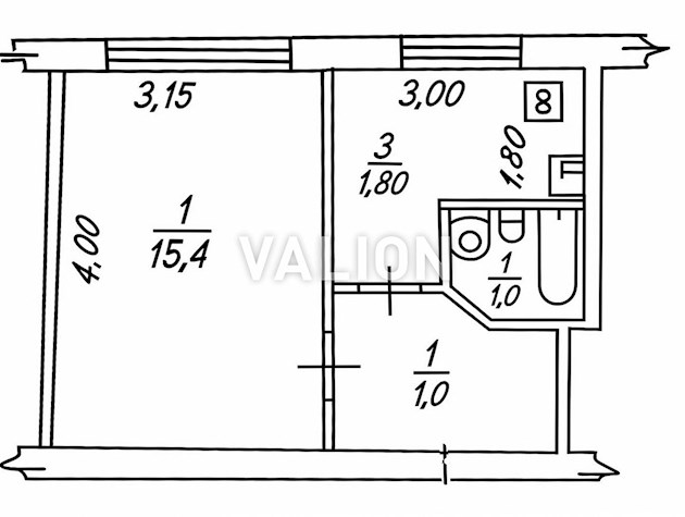 Продажа 1-к квартиры ул.Зодчих 2 Святошинский Борщаговка