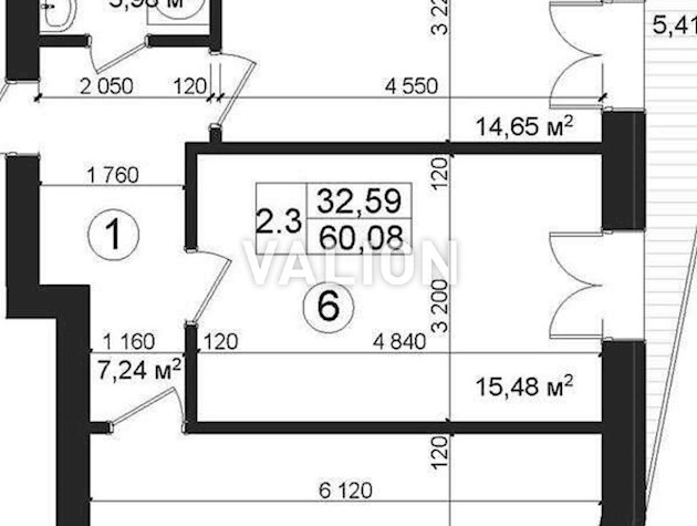 Продаж 2-кімнатної квартири по вул.Козацька, 55а ЖК Козацький Гай