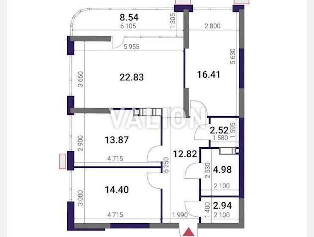 Продаж 3-кімн. квартири в ЖК Грейт, вул. Причальна, 8, Будинок 12