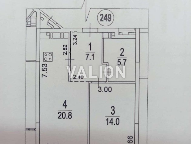 Продам 1-к квартиру Дніпровська набережна 15ж Дарницький район