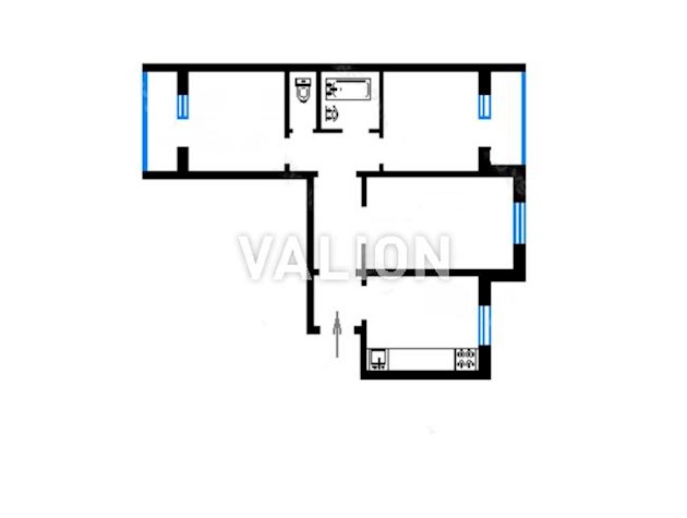 Продаж 3к квартири, пр-т М. Бажана, 7-А, Дарницький р-н, Харківський масив