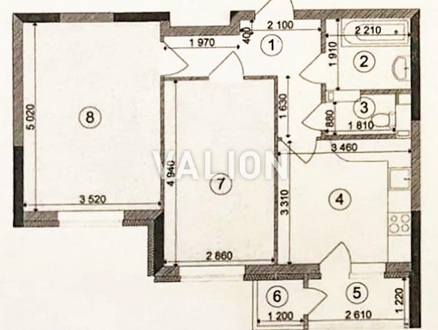 Продажа 2-комнатной квартиры ЖК «Пектораль» бул. Николая Руденко (Кольцова), 8