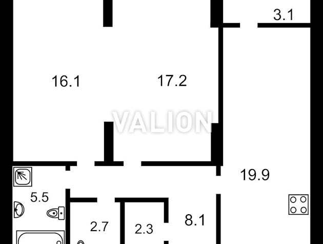 Продажа 2К квартиры ЖК «Новый Автограф», улица Романа Мстиславича 22-А, Днепровский район, Северо-Броварской Массив, Дарница, Левый берег