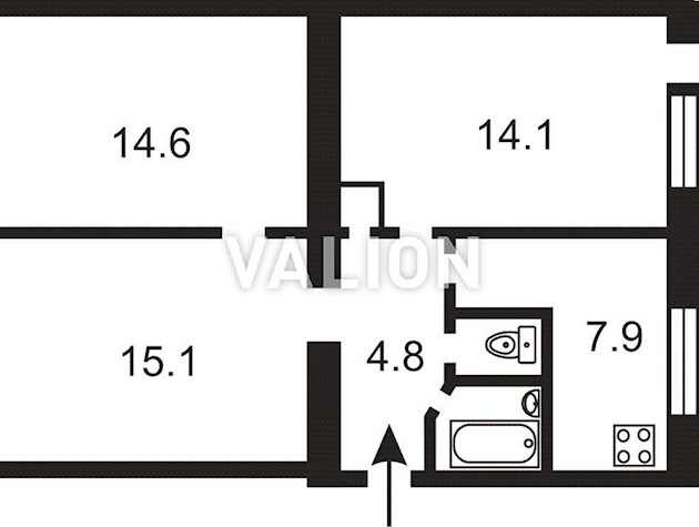 Продажа 3-комнатной квартиры, ул. Мрии 5