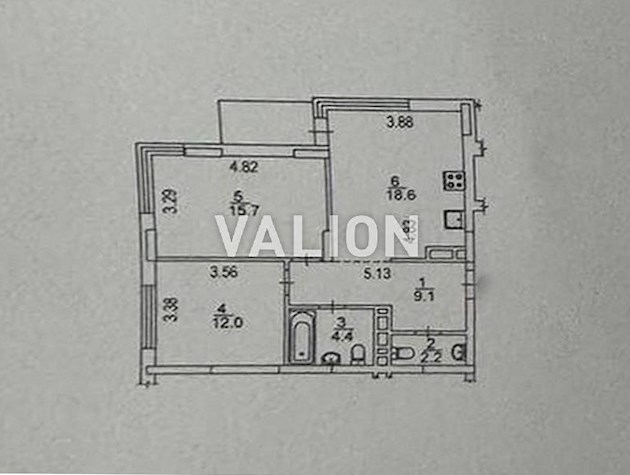 Продажа 2-комнатной квартиры ЖК «Варшавский 2» ул. Семьи Кристеров 14 Б