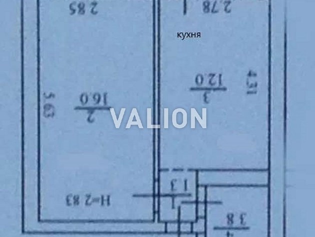 Продаж 1-кімнатної квартири по вул.Яворницького Дмитра (Коллонтай), 24
