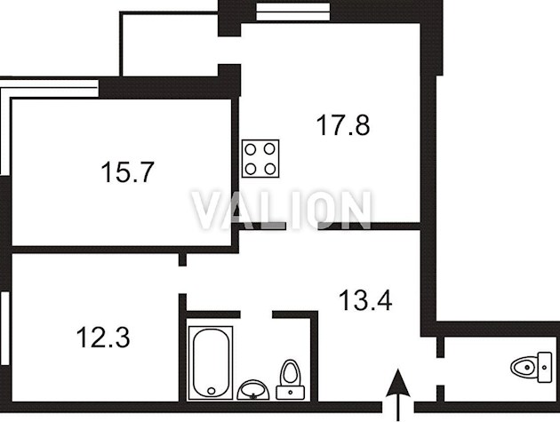 Продажа 2-комнатной квартиры в ЖК Варшавский