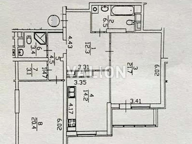 Продажа 2-комнатной квартиры по ул.Туманяна Ованеса, 15а ЖК Лазурний блюз
