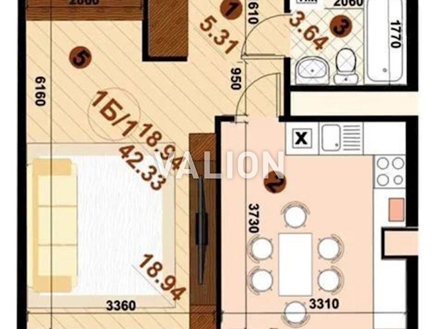 Продажа 1-комнатной квартиры в ЖК ParkLand (Паркленд), Соломенский р-н
