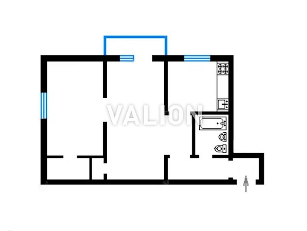 Продам 2к квартиру ул.Ушинского 17, Соломенский район правый берег