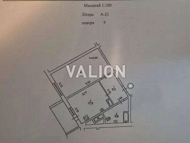 Продажа 1-комнатной квартиры по ул.Милославская, 4