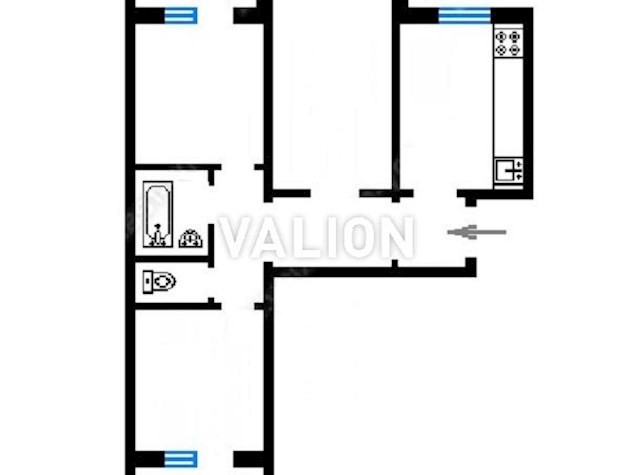 Продаю уютную 3 комнатную квартиру по адресу: ул. Героев Днепра, дом. 35, Оболонский район.