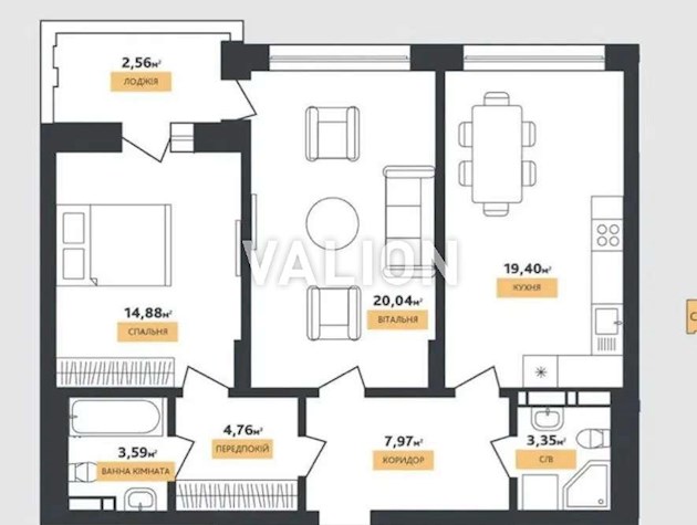 Продаж 2-к квартири вул. Щекавицької 46 в ЖК La Manche