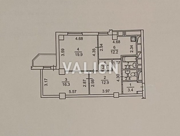 Продажа 2-к квартиры Воробьева (Курская) 13е Соломенский район
