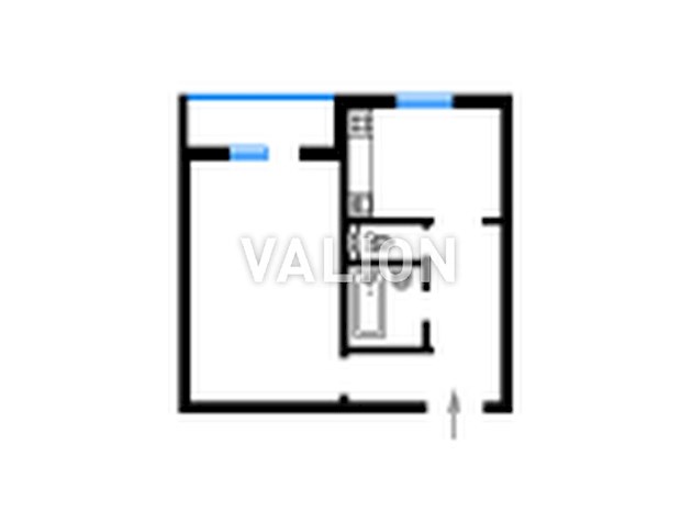 Продажа 1-к квартиріы ул. Чернобыльская 21 Святошинский район