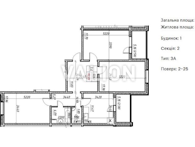 Продажа 3-омнатной квартиры ул. Коноплянская 22б, переуступка.