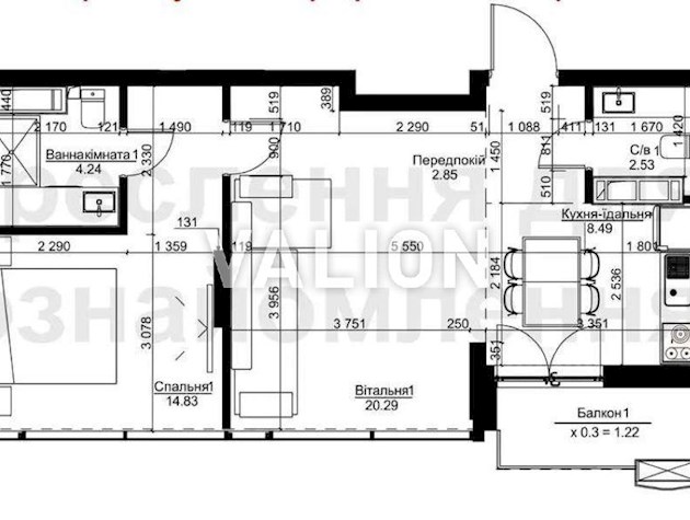 Продаж 2-к квартири в ЖК Happy House просп.Берестейський (Перемоги) 72