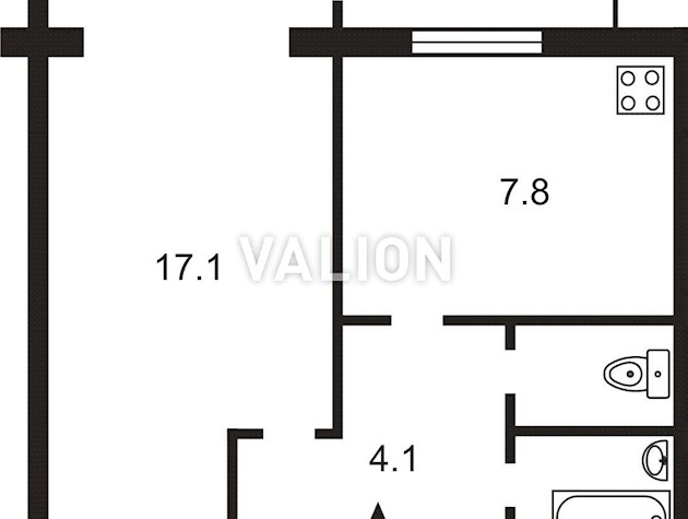 Продажа 1К квартиры по улице Города Шалетт 3, Северо-Броварской массив, Дарница, Черниговская, Левобережная, Днепровский район, Левый берег