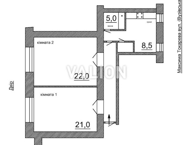 Продажа 2-к квартиры ул. Токарева 4