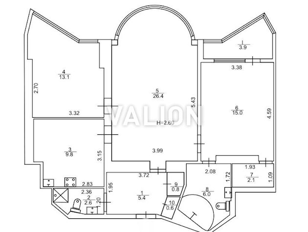 Продажа 3-комнатной квартиры ул. Сверстюка, 52-В Днепровский район
