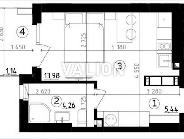 Продажа 1-ком Студии ул. Василия Стуса, 35Б ЖК бизнес-класса Be the One