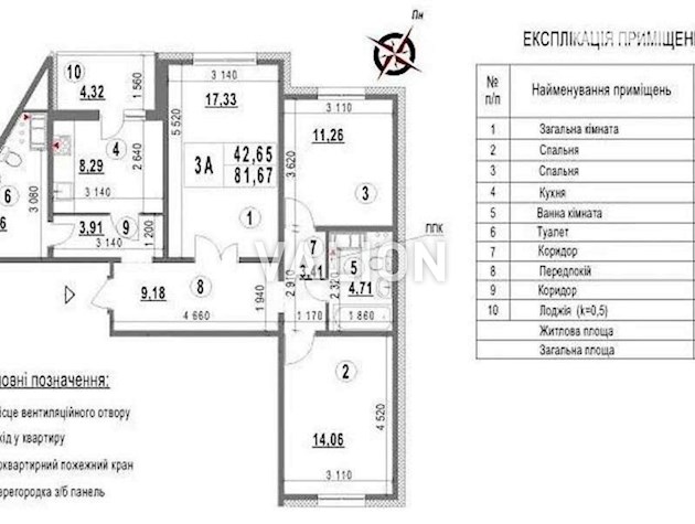 Продажа 3 комнатной квартиры в ЖК Эврика Голосеевский район
