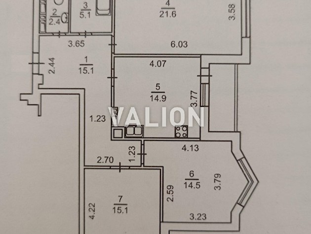 Продається 3-х кімнатна квартира, Деснянському районі, Троєщина, вул.Радунська 2/18