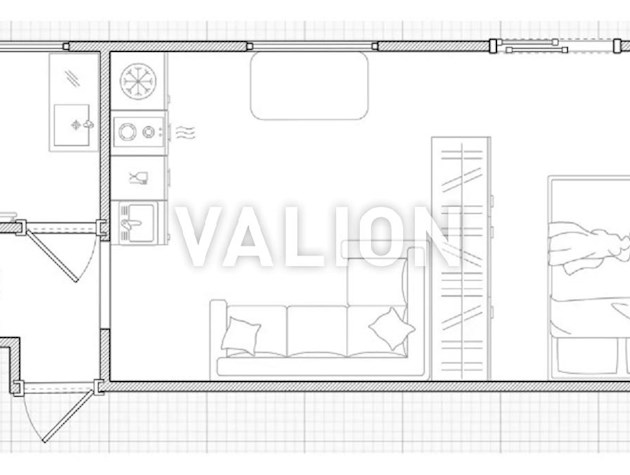 Продаж 1-кімнатної квартири із стильним ремонтом у ЖК Нова Англія. Без меблів