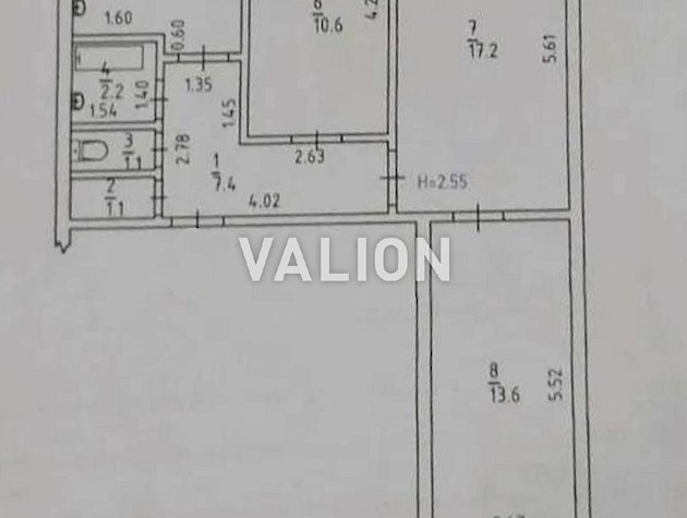 Продажа 3-к квартиры ул.Киото 5 Деснянский район
