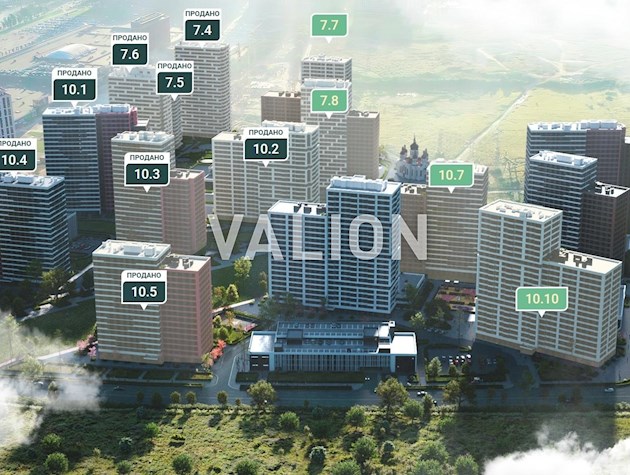 Продажа 1к квартиры -45м.кв., ЖК Варшавский 3, Подольский район, Європейського Союзу 34/21