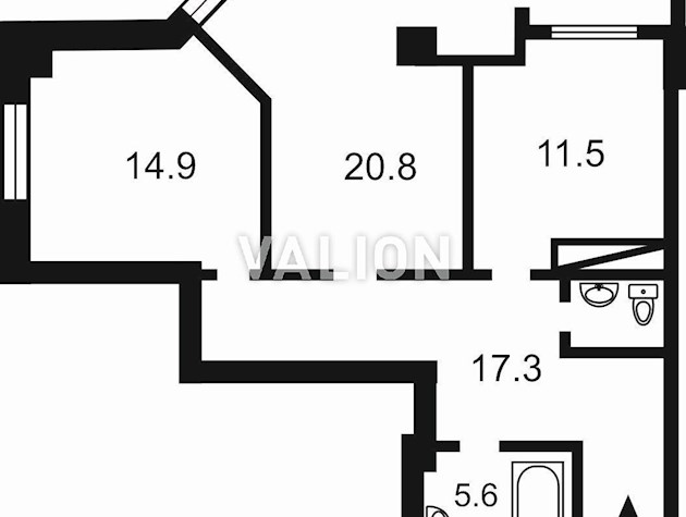 Продажа 2 ком.квартиры ул.Гетьма Вадима (Интустриальная) 1-Б