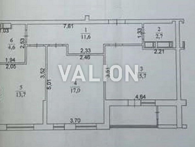 Продажа 2-к квартиры ЖКПричал 8 ул Бабича Глеба (Канальная) 8б