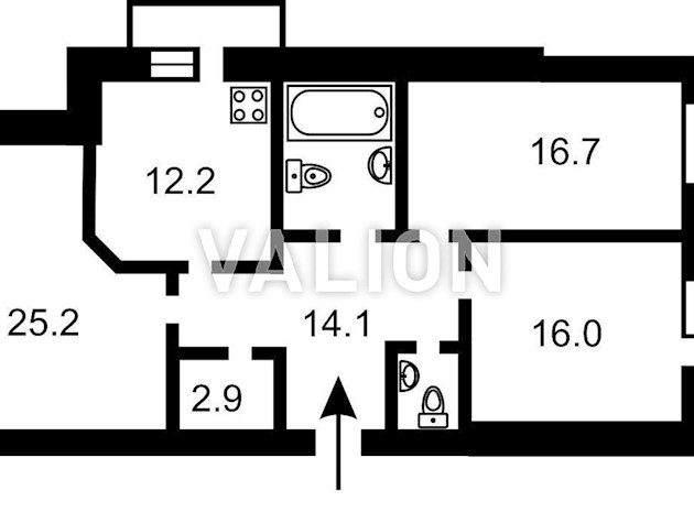 Продам 3 комнатную квартиру в ЖК Династия Василия Липковского 37в