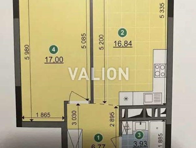 Продажа 1комнатной квартиры ул. Некрасова Виктора 6 Подольский район