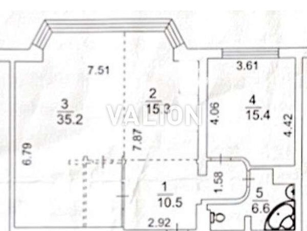 Продажа 2-комнатной квартиры по просп.Тычины Павла, 2