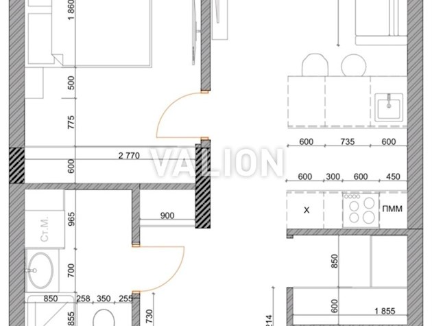 Продается уютная и стильная 1 к квартира ЖК Варшавский 3