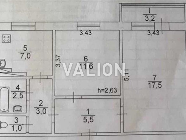 Продаж 2-к квартири вулиця Героїв Дніпра 36