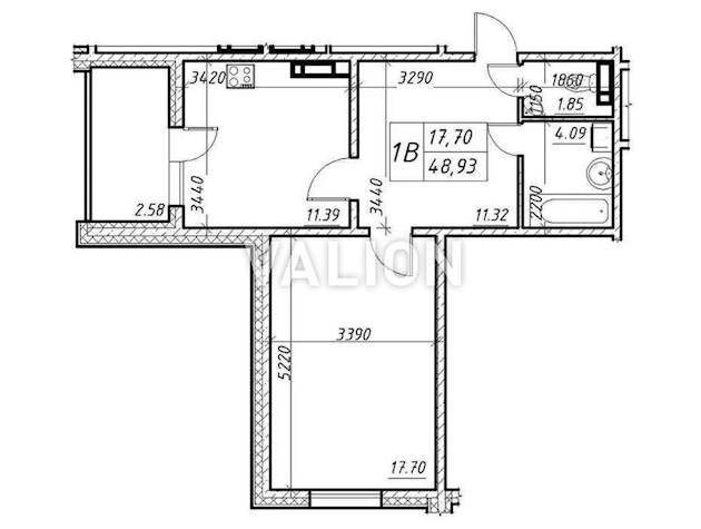 Продажа 1-к квартира ул. Коноплянская 22б