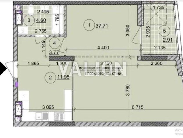 Продажа 1-к квартира Никольская Слободка 11