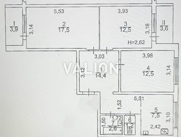 Продажа 3х комн квартиры ул. Рональда Рейгана, 4а Деснянський район