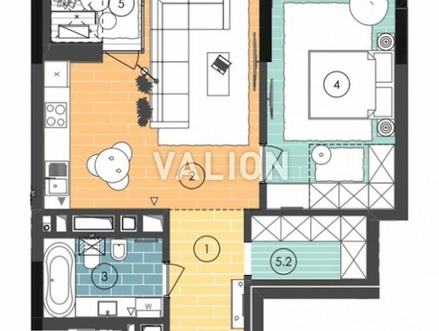 Продажа 1-к квартиры в ЖК UNIT.Home ул. Джонса Гарета (Хохловых) 12