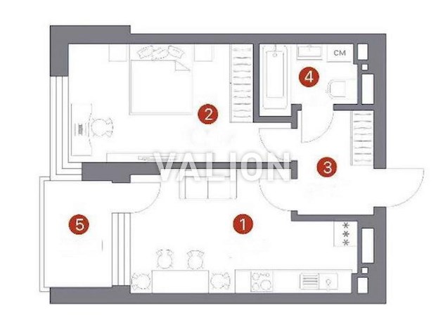 Продажа 1-комнатной квартиры в ЖК 7 квартал Подольский район