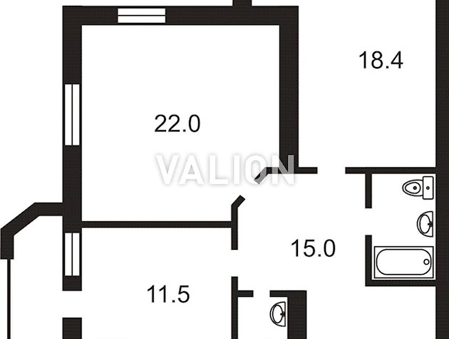 Без %! Продаж 2-к квартири 76,3 м², Ореста Васкула, 50-А з авторським ремонтом біля парку / Парк / м. Академмістечко та Житомирська