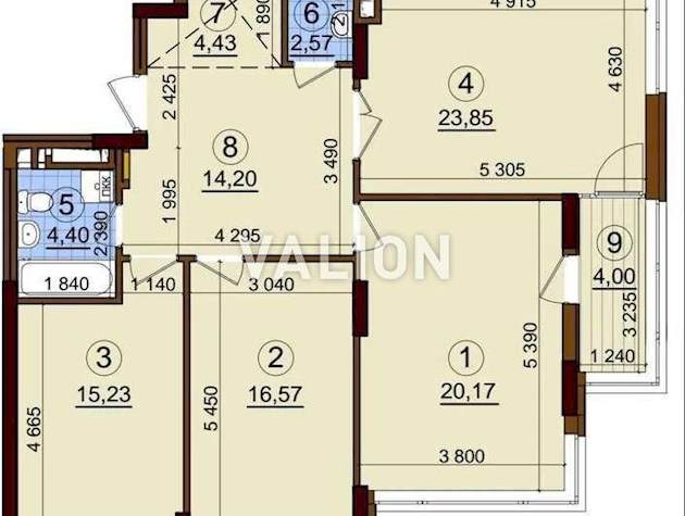 Продажа 3-к квартиры ул. Александра Олеся 4а